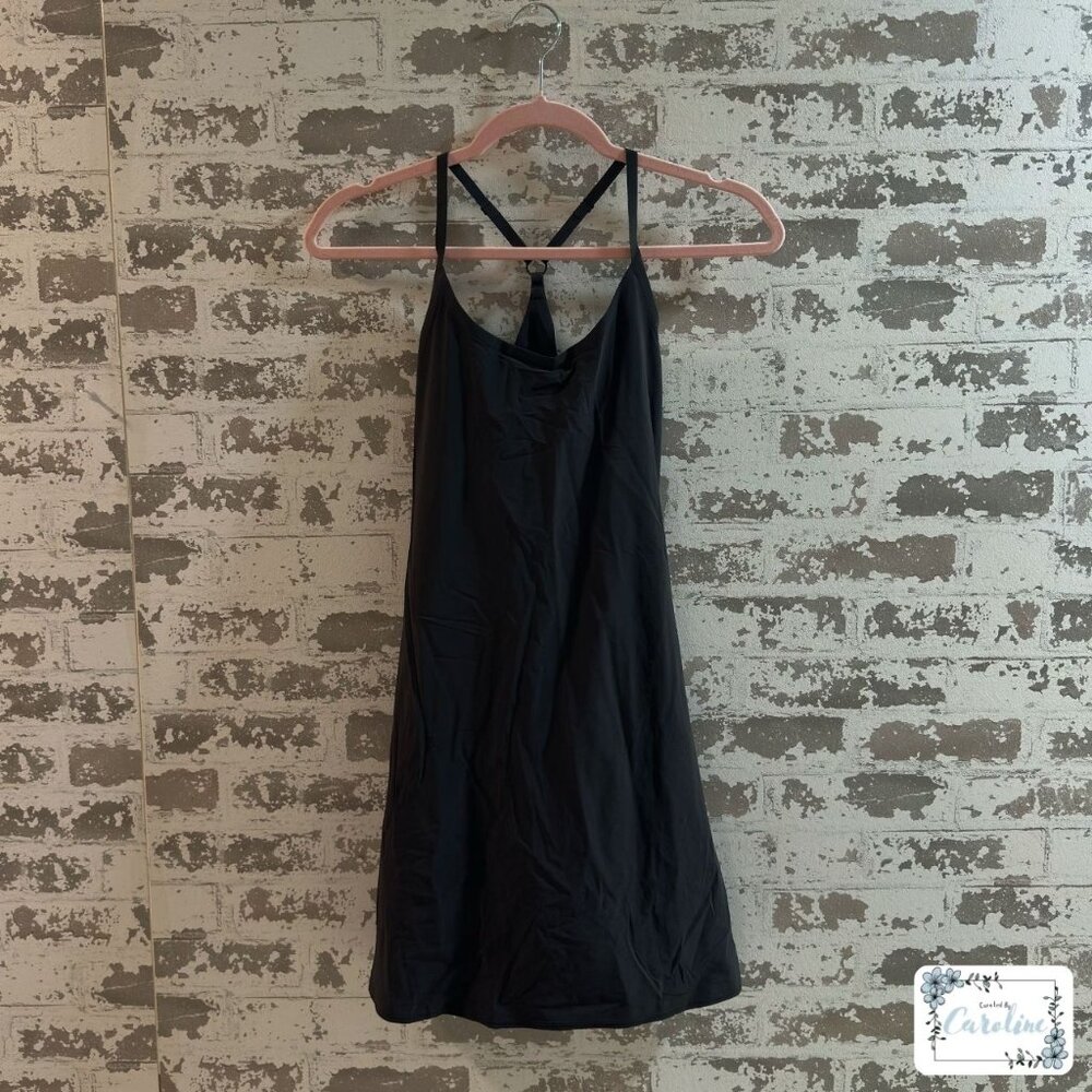 Outdoor Voices Exercise Dress in Black, XS